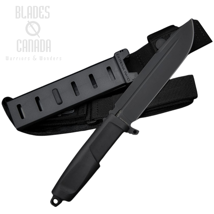 Extrema Ratio DMP Fixed Blade Knife, N690 Black, Black Handle Extrema Ratio DMP Fixed Blade Knife, N690 Black, Black Handle